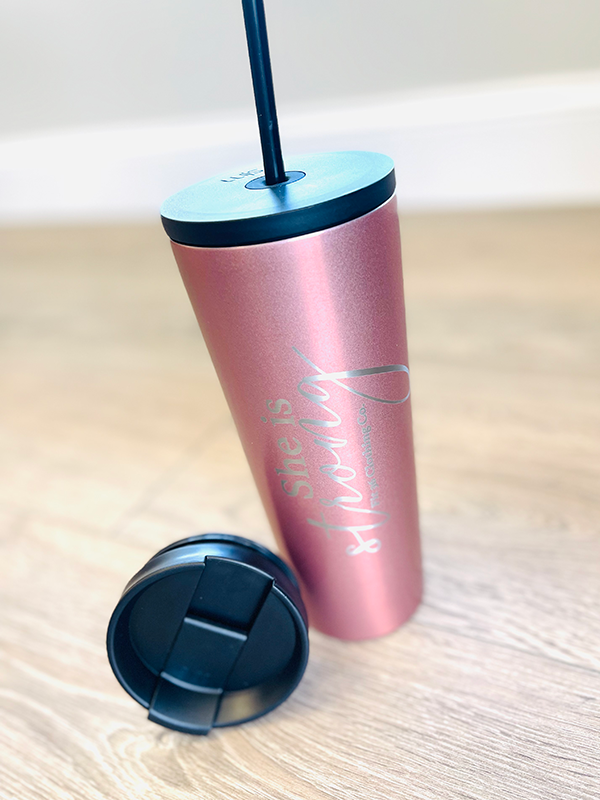 Classic Tumbler 24 oz - She is Strong